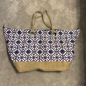 Stylish Masters brand Geometric Patterned Tote Bag